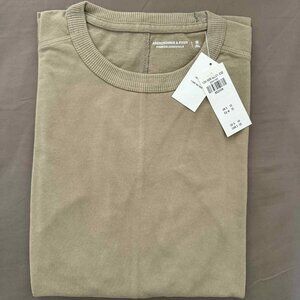 Abercrombie & Fitch Premium Essentials Tee Men's M Green